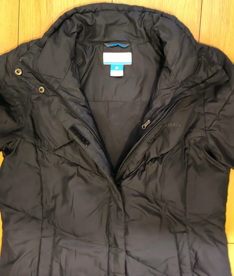 Abrigo negro Columbia - 3