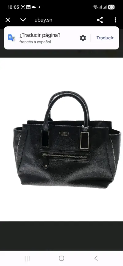 Nueva Cartera negra GUESS elegante - miniatura 1