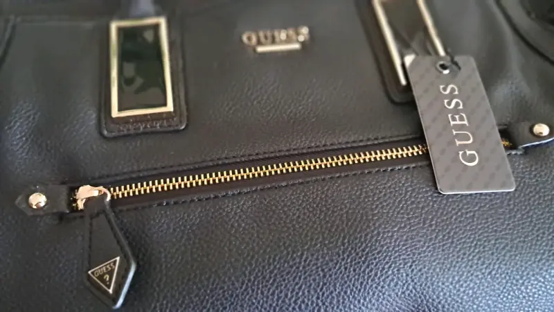 Nueva Cartera negra GUESS elegante - 5