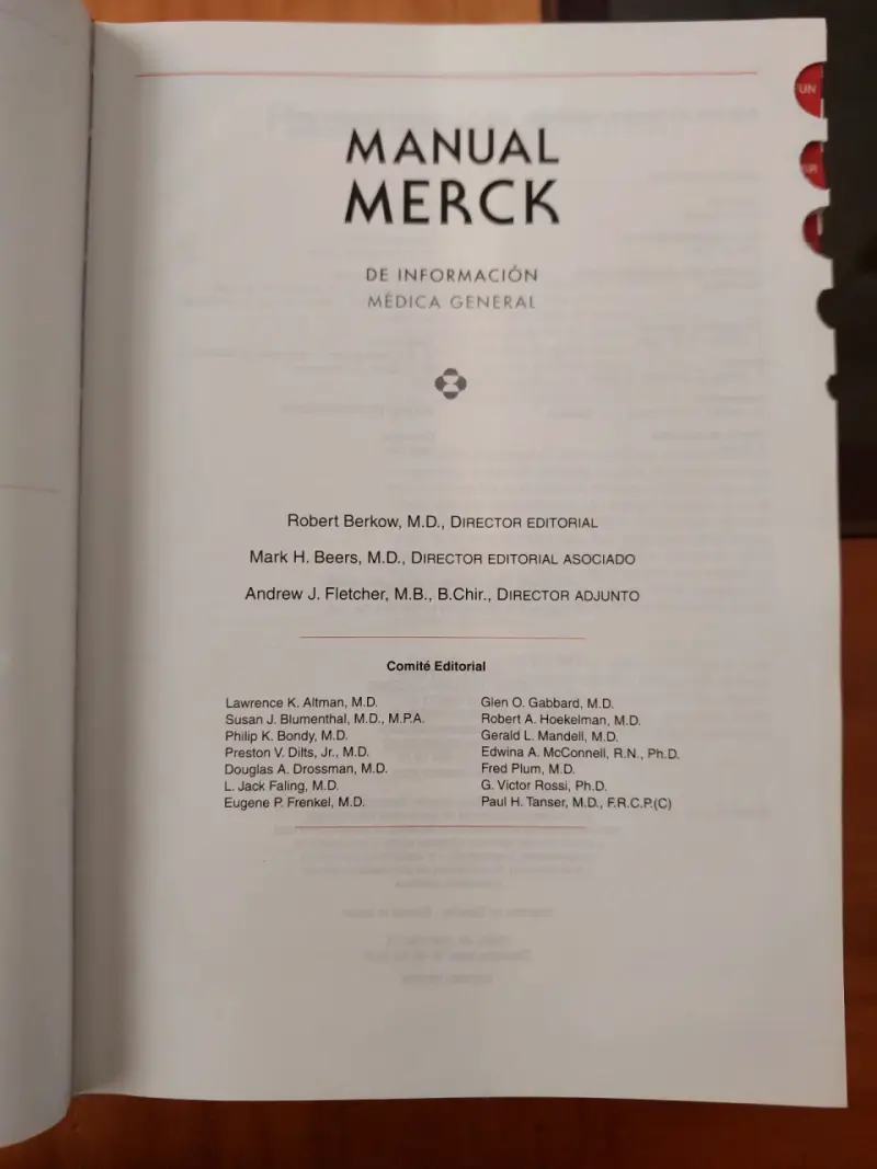 Manual Merck de información médica - 2