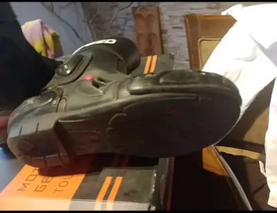 Botas de motocicleta negras - miniatura 6