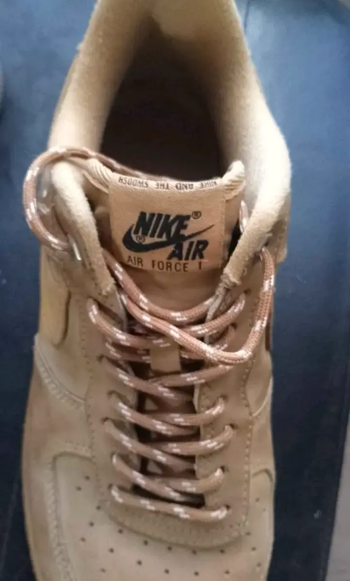 Zapatillas Nike Air Force 1 beige - 1