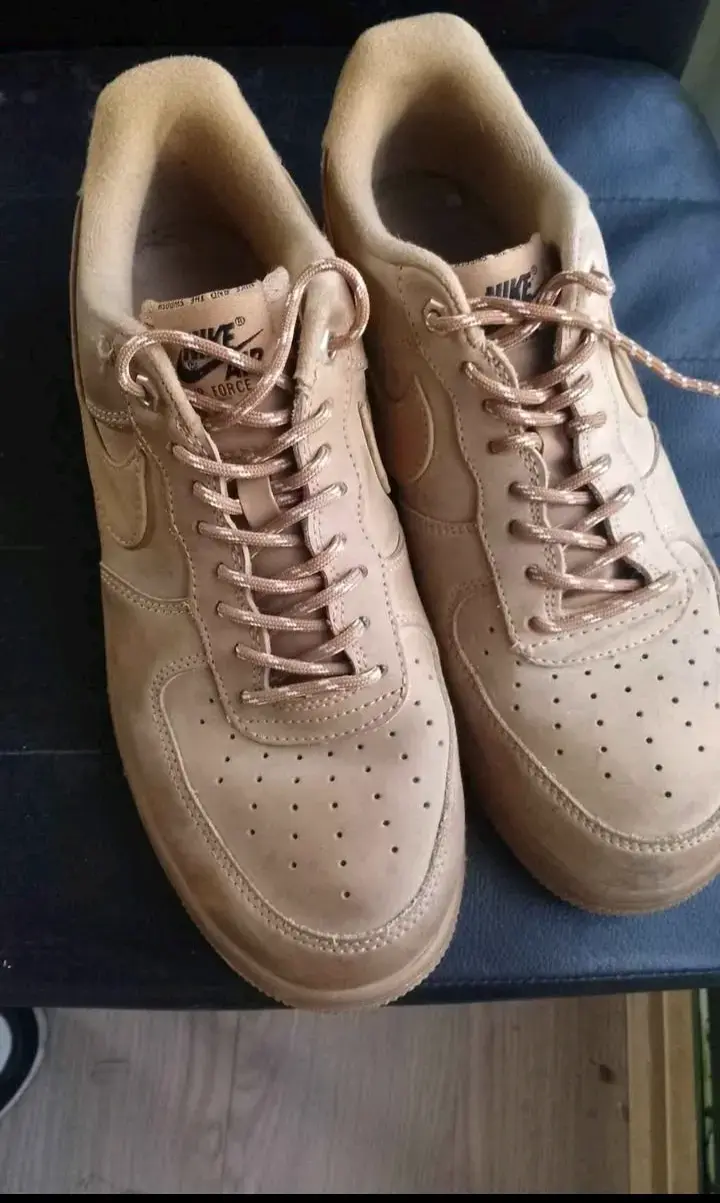 Zapatillas Nike Air Force 1 beige - 4