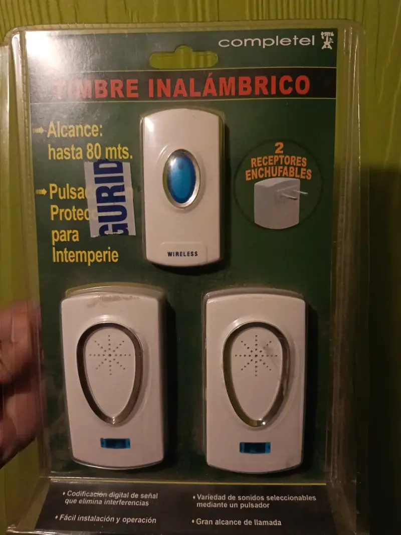 Timbre inalámbrico CompleTel