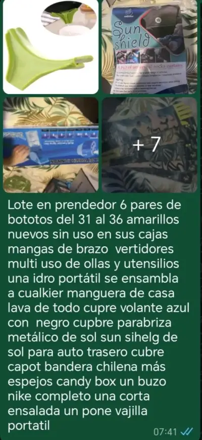 Lote de productos variados nuevos - miniatura 1