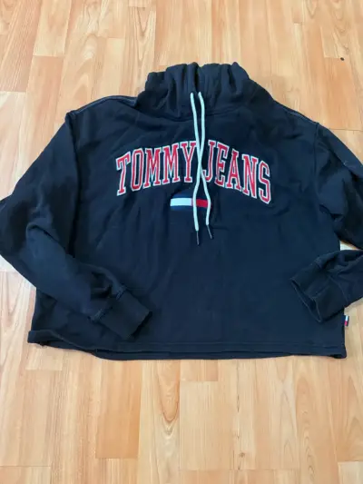 Polerón Tommy Jeans negro - miniatura 2