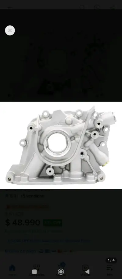Bomba de aceite Ford Ecosport/Fiesta 1.6 - miniatura 3