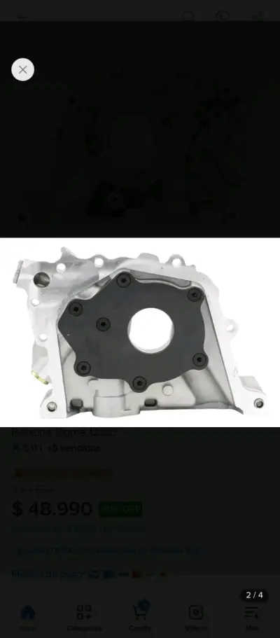 Bomba de aceite Ford Ecosport/Fiesta 1.6 - miniatura 4