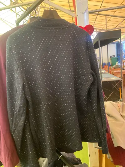 Blazer negro con puntos - miniatura 2