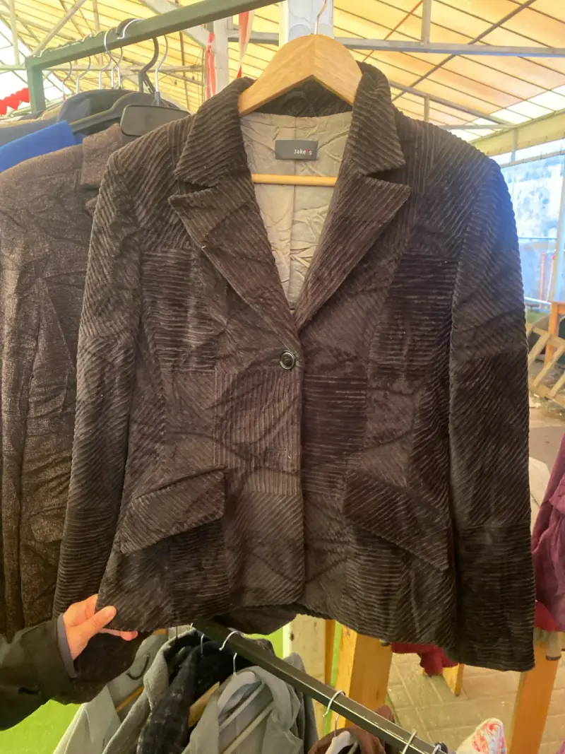 Blazer de pana marrón Jake's - 1