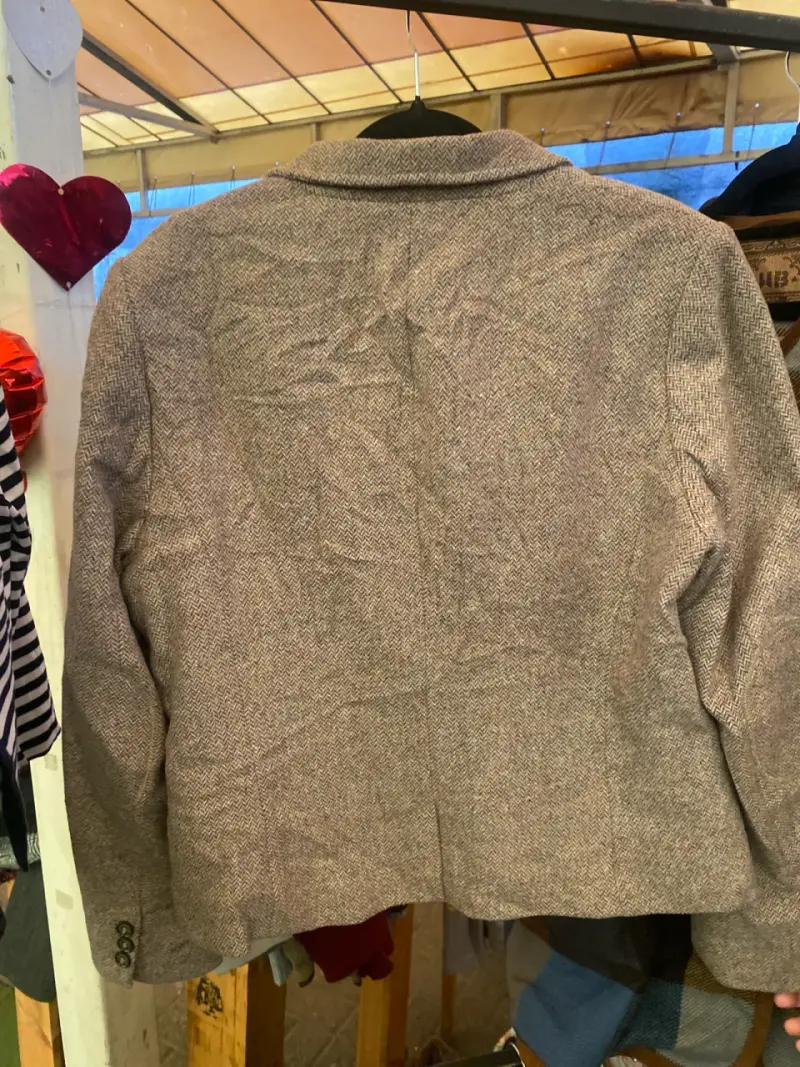 Blazer de lana gris H&M - 2