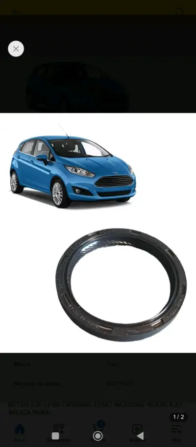 Retén eje levas Ford Fiesta/Ecosport 1.6 Sigma - miniatura 3