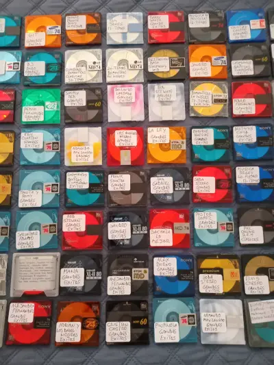 Colección de MiniDiscs variados - miniatura 1