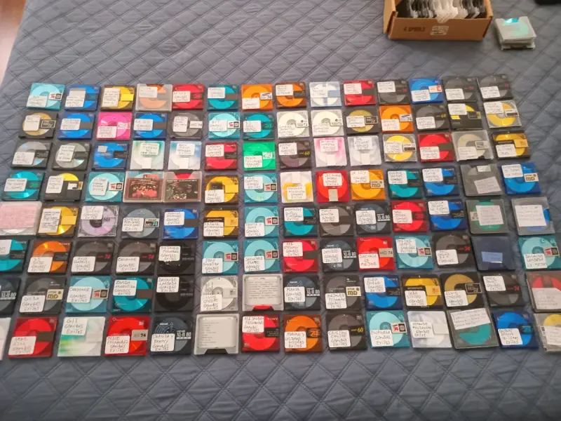 Colección de MiniDiscs variados - 3