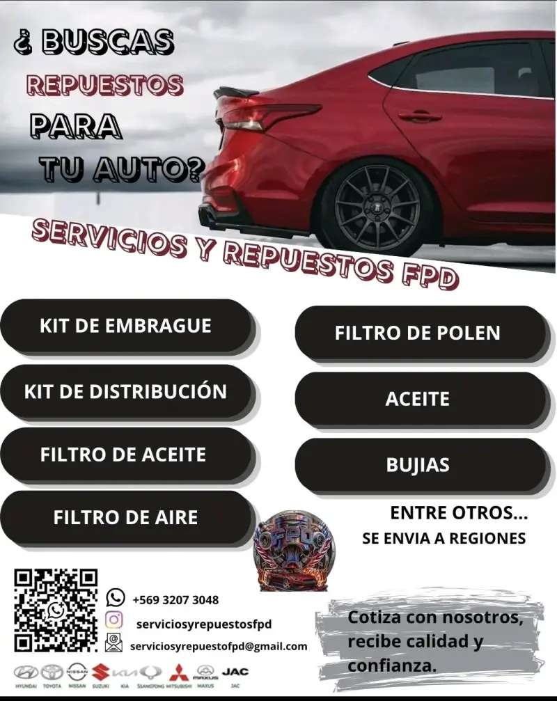 Repuesto para autos