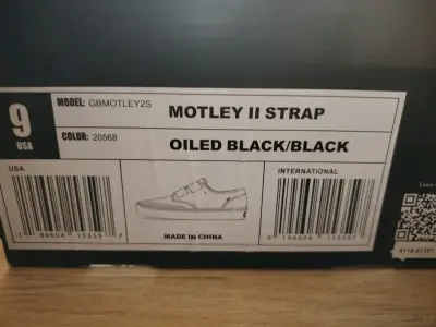 Zapatillas negras Globe con velcro nuevas - miniatura 3