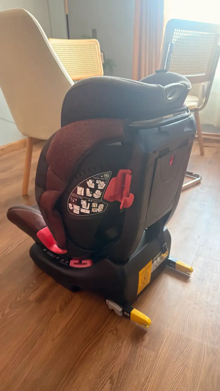 Silla de auto gris para niños - 2