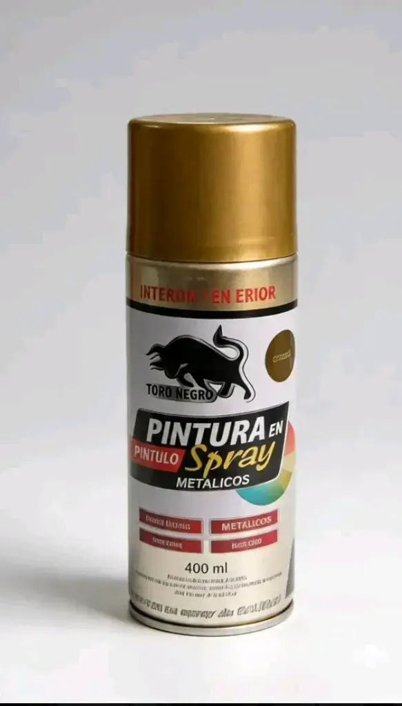Pintura en spray metálica 400 ml - 2