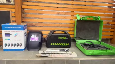 Equipo de soldadura con máscara - miniatura 1