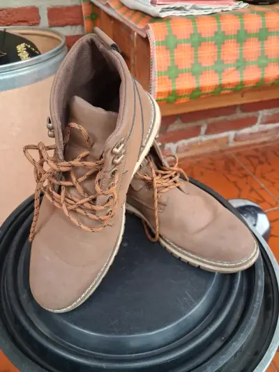 Botas de semi cuero marrón - miniatura 2