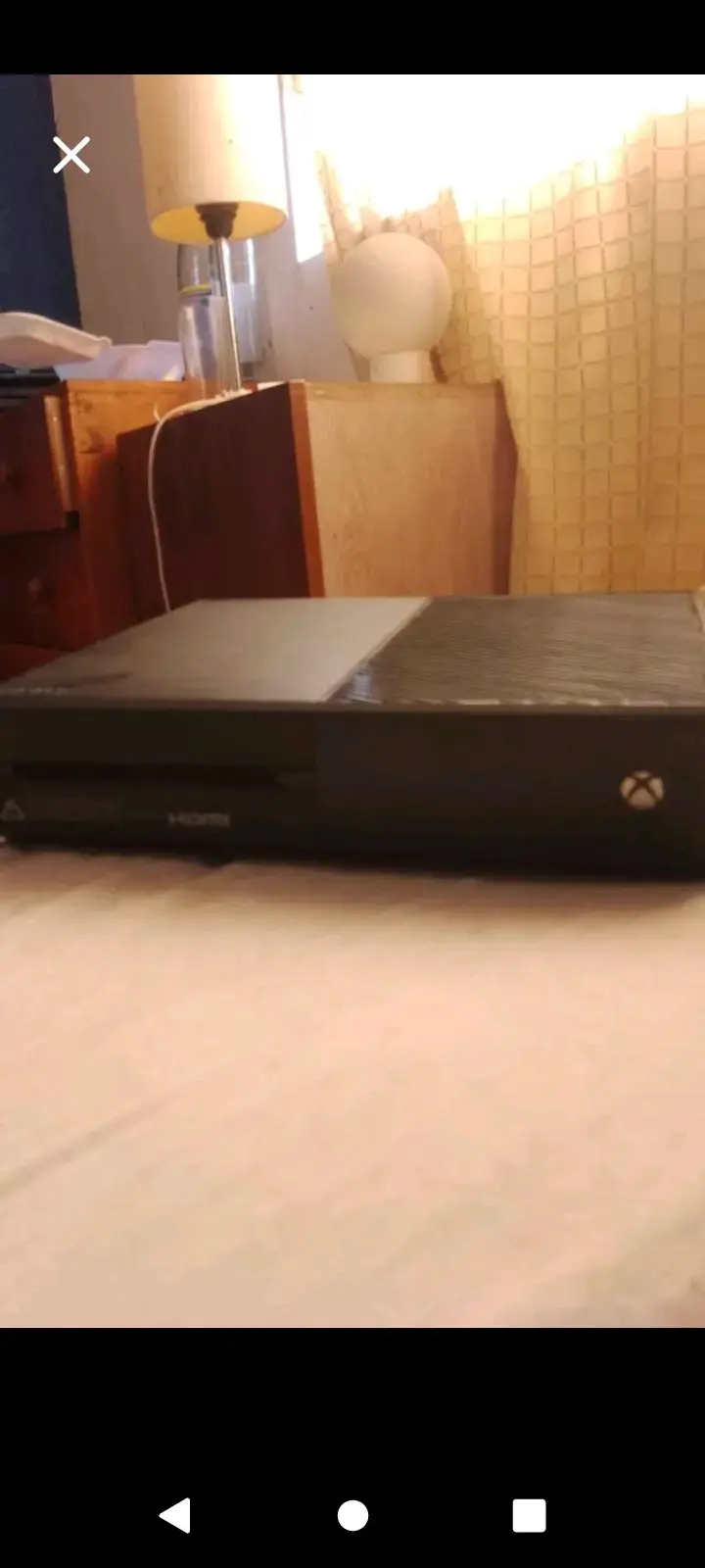 Consola Xbox negra