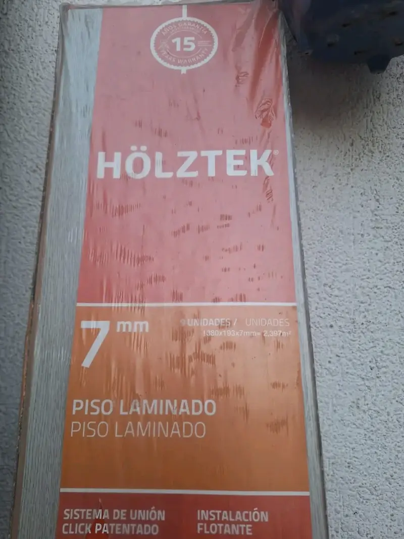 Piso laminado Hölztek 7mm - 1