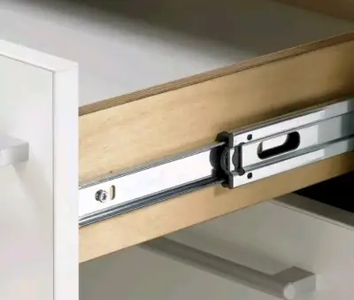 Riel Telescopica Cajón Mueble 45cm Ducass - miniatura 3