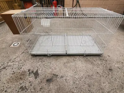 Jaula para pajaritos o conejo. - miniatura 1