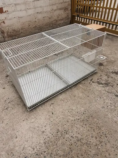 Jaula para pajaritos o conejo. - miniatura 2