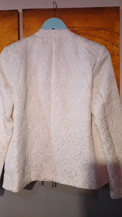 Chaqueta duseños blanca - miniatura 2