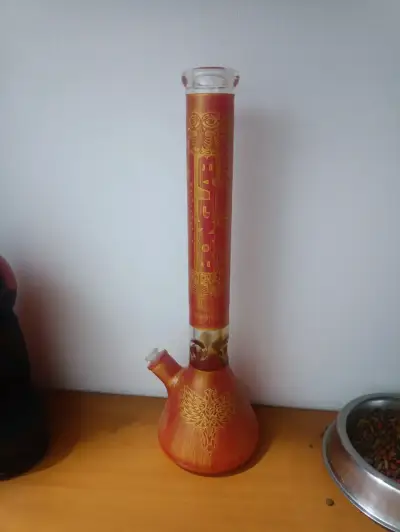 Bong FIRE FENIX RED (KE8)-BONGLAB - miniatura 1