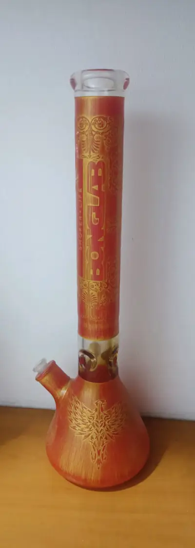 Bong FIRE FENIX RED (KE8)-BONGLAB - miniatura 2