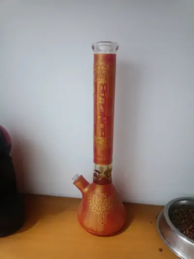 Bong FIRE FENIX RED (KE8)-BONGLAB - miniatura 3