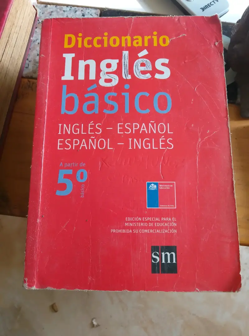 Diccionario Inglés Básico 5° básico