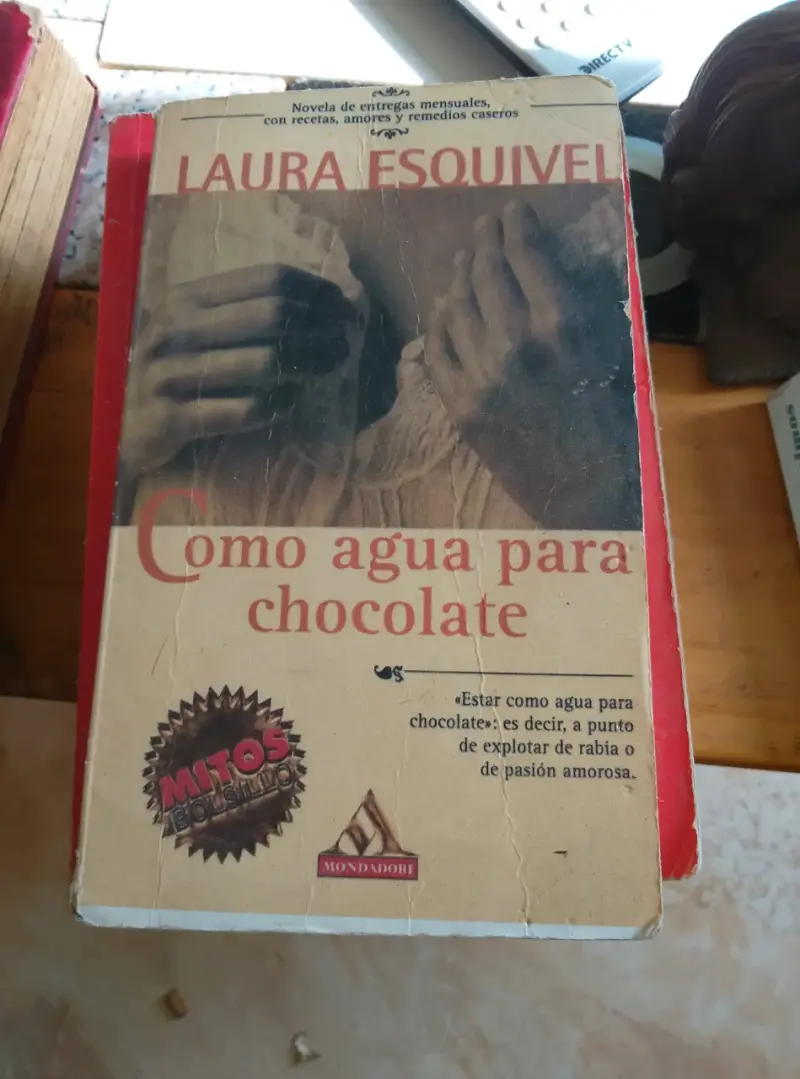 Libro 'Como agua para chocolate'
