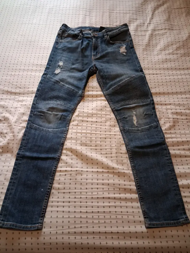 Jeans colores varios rotos para hombre - 3