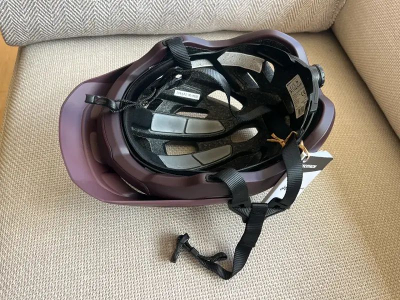 Casco bicicleta Rockrider burdeos - 2