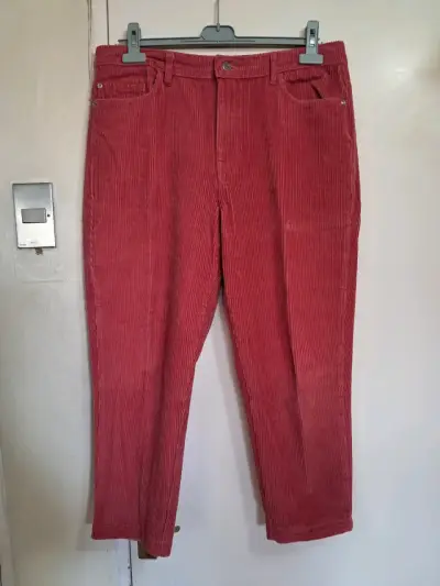 Pantalones de cotele palo de rosa - miniatura 1