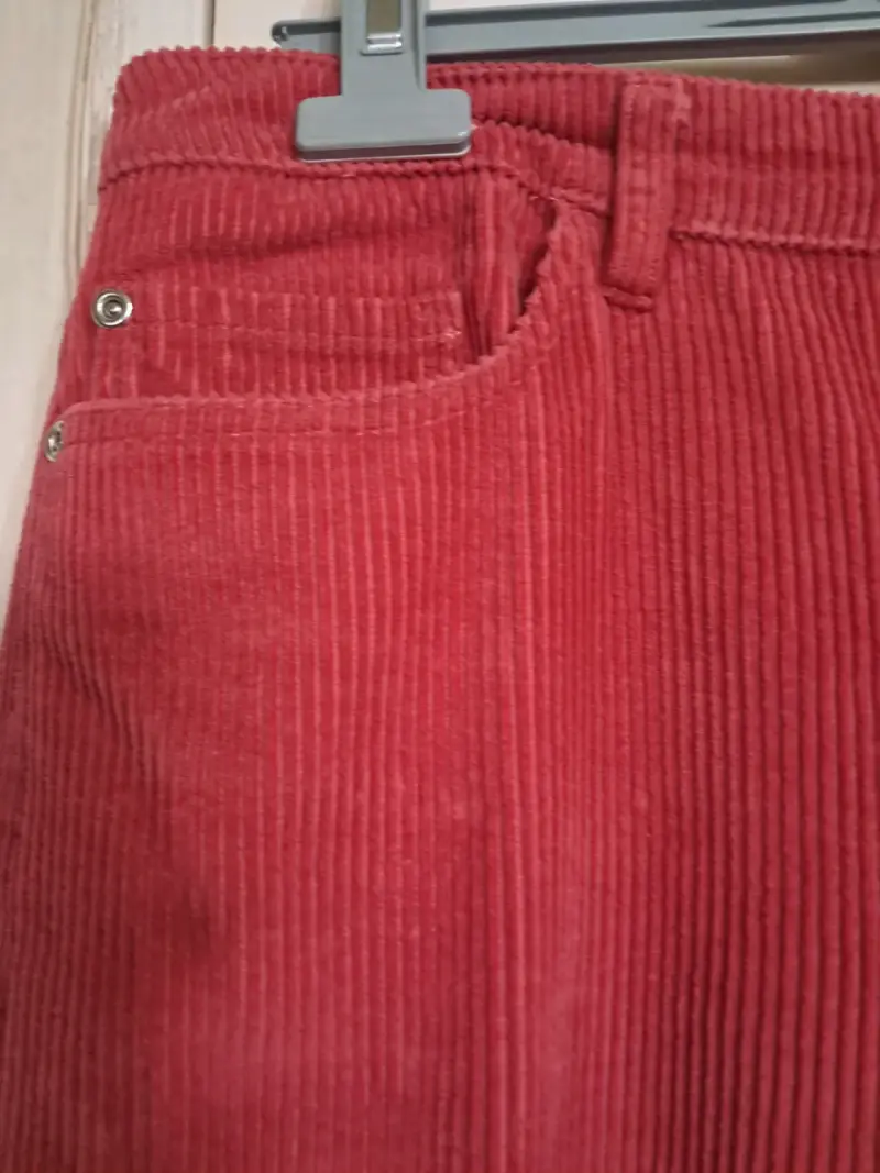 Pantalones de cotele palo de rosa - 2