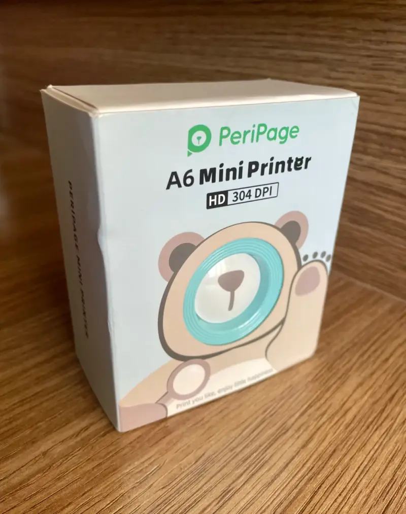 MINI IMPRESORA TÉRMICA PERIPAGE A6, BLUETOOTH, 304 - 2