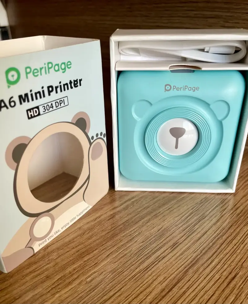MINI IMPRESORA TÉRMICA PERIPAGE A6, BLUETOOTH, 304 - 3