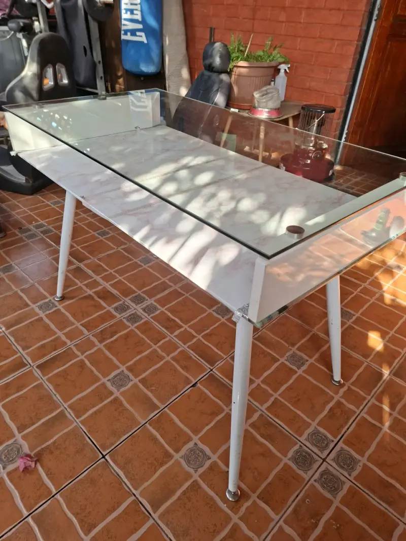 Mesa de vidrio Escritorio de vidrio, 🚛🚚DESPACHO GR - 2
