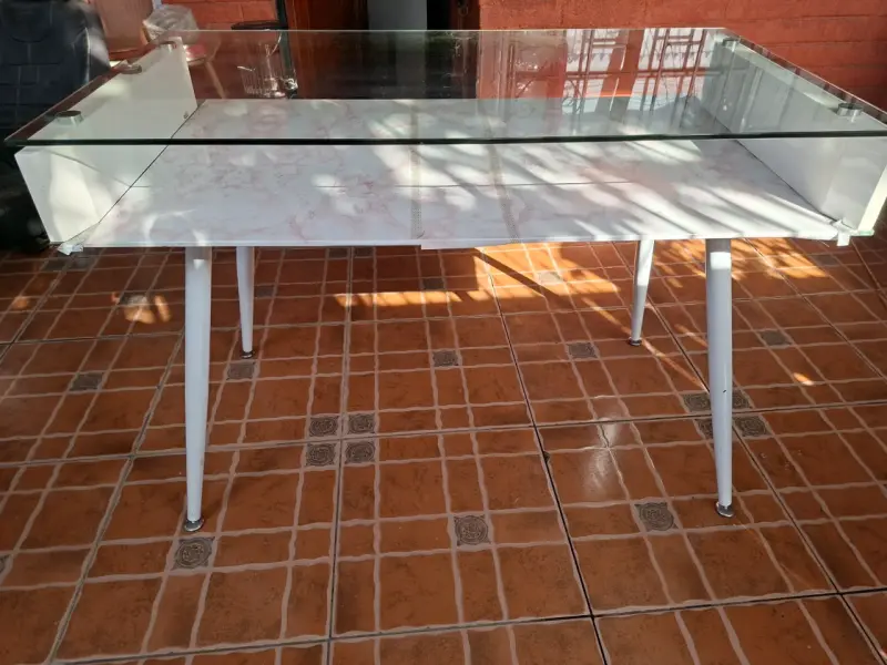 Mesa de vidrio Escritorio de vidrio, 🚛🚚DESPACHO GR - 3