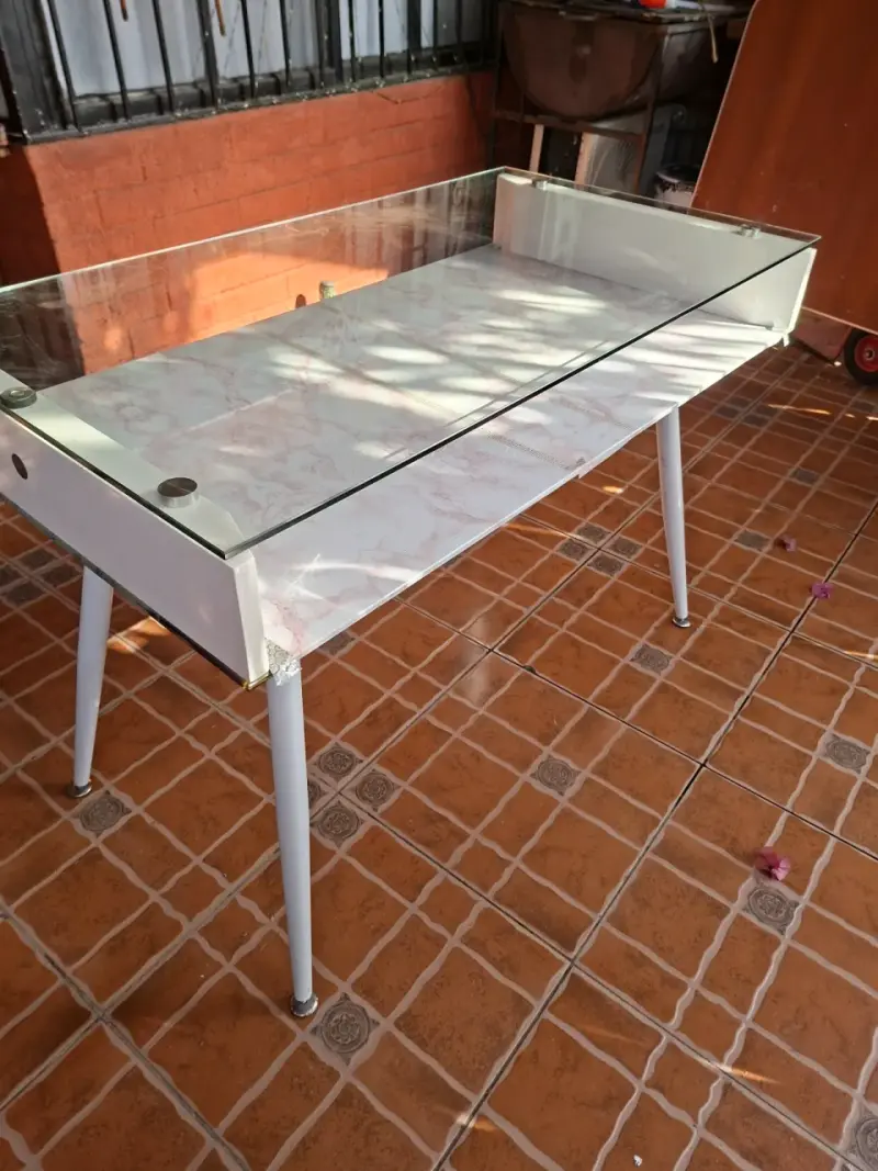 Mesa de vidrio Escritorio de vidrio, 🚛🚚DESPACHO GR - 5