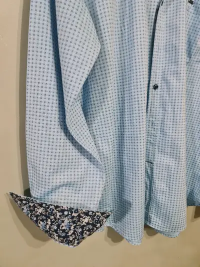 Camisa Ferouch azul XL - miniatura 3
