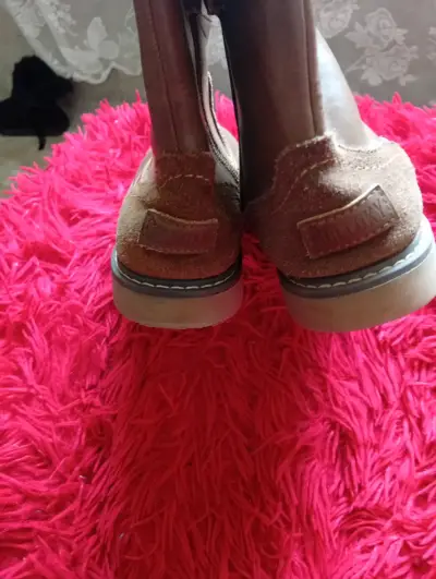Botines de cuero marrón - miniatura 2