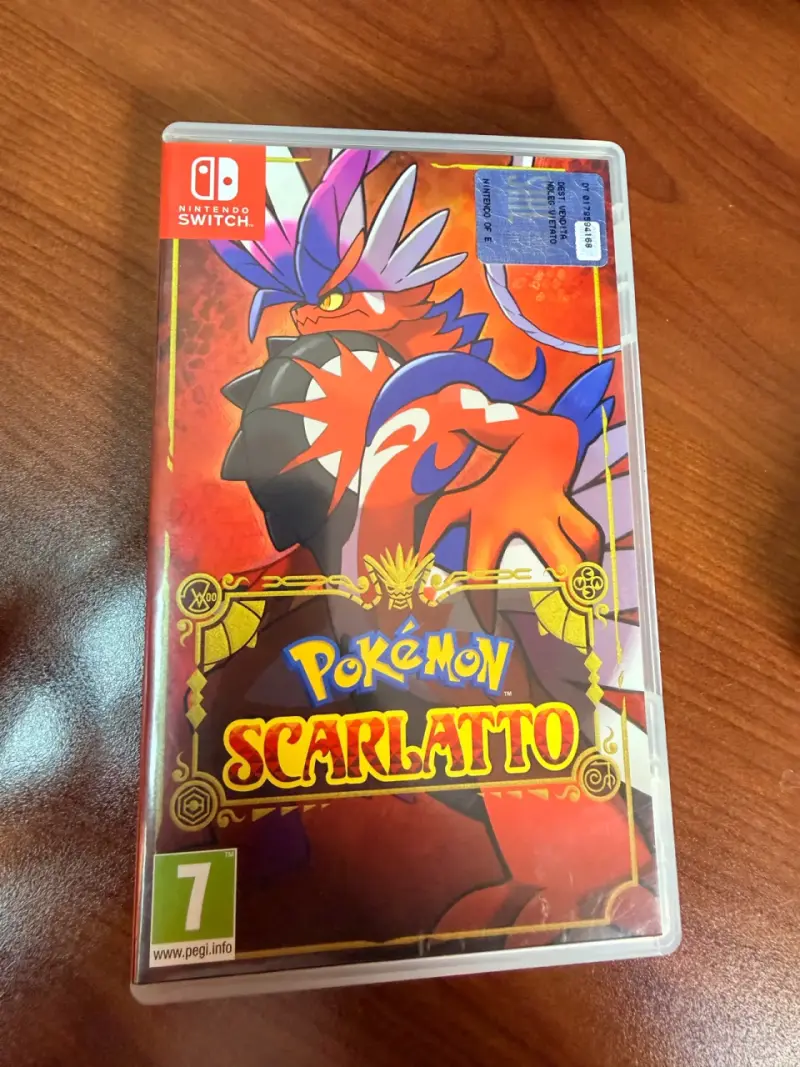 Cartucho Nintendo Switch Pokémon Escarlata - 3