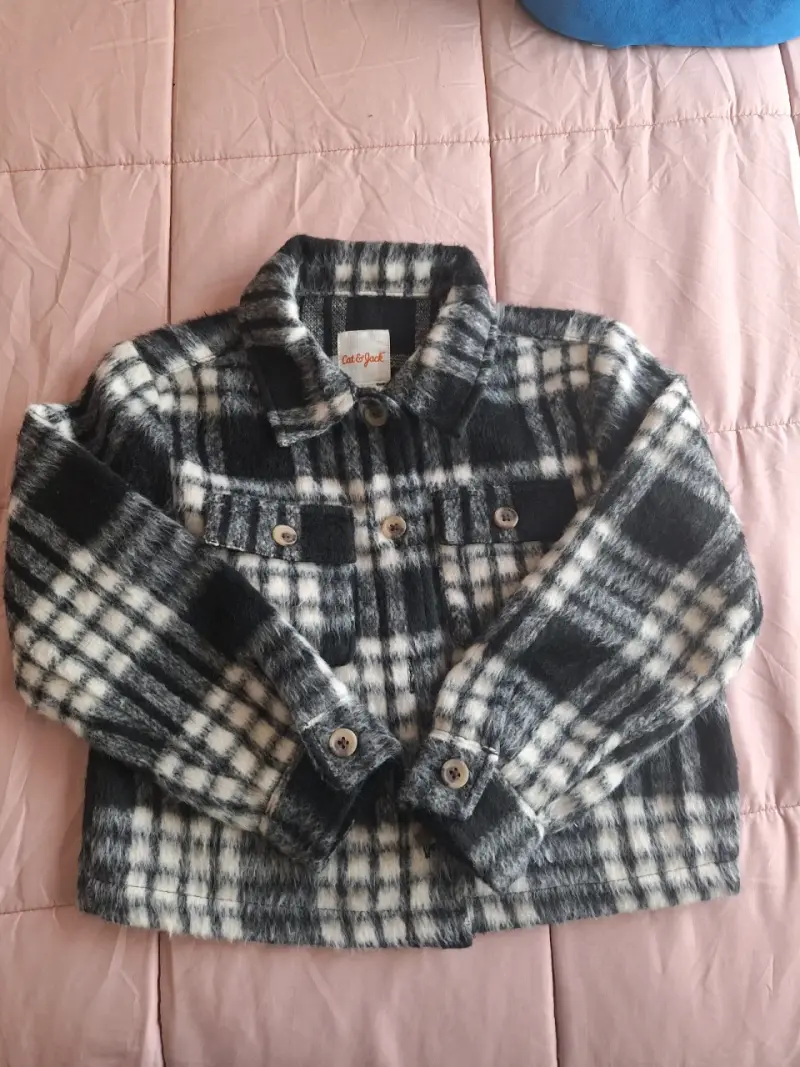Chaqueta de cuadros para niño - 1