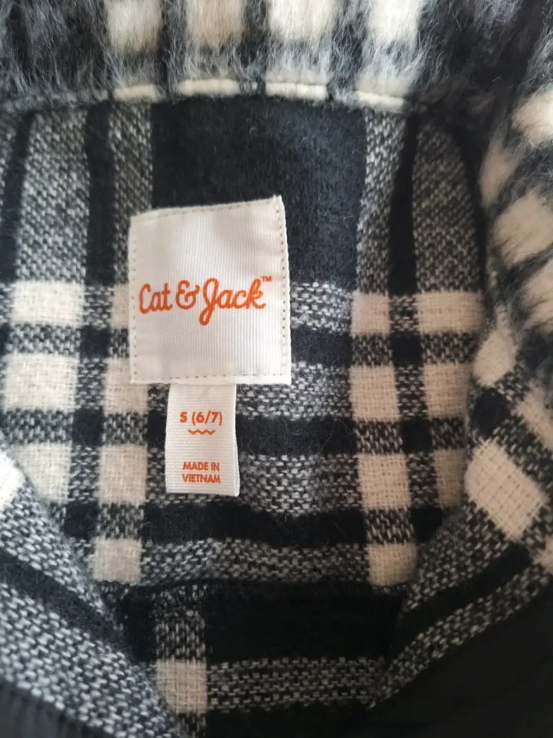 Chaqueta de cuadros para niño - 2