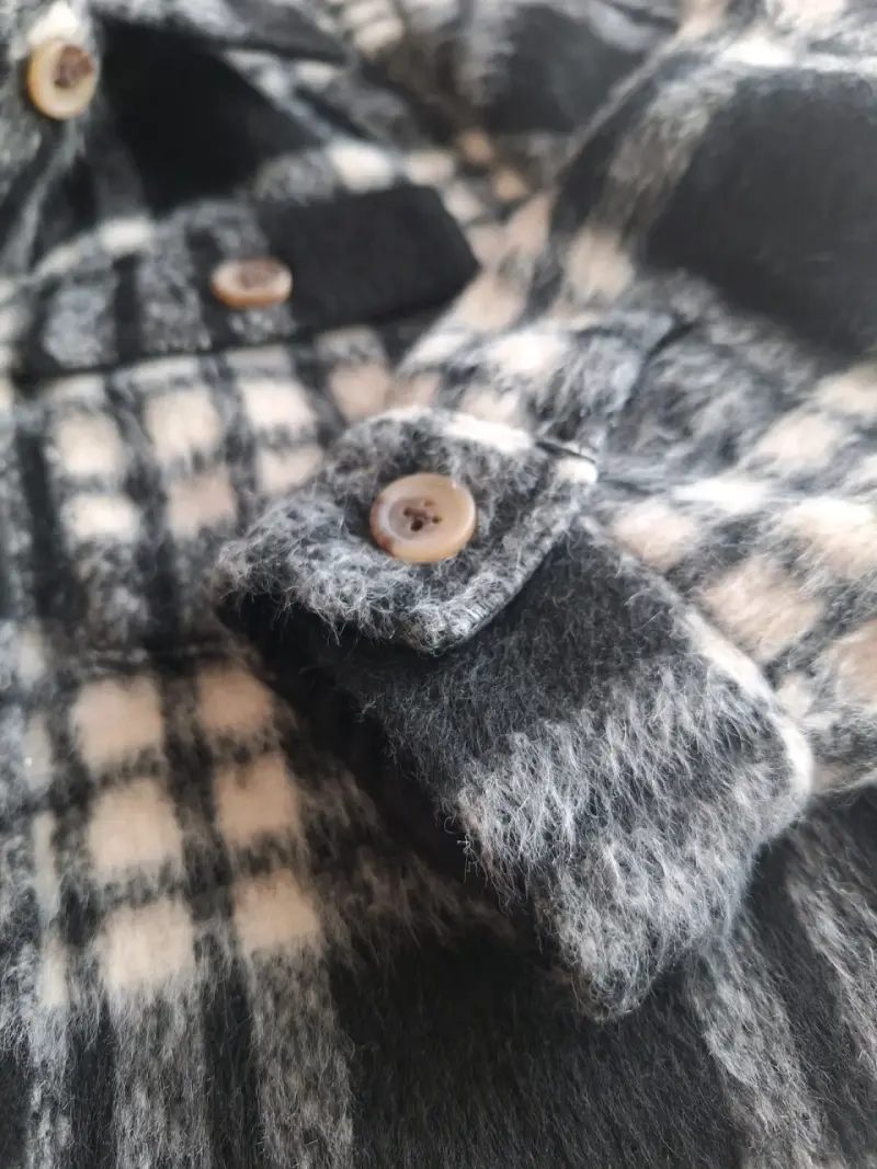 Chaqueta de cuadros para niño - 3